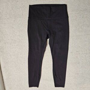 Lululemon Wunder Train High-Rise Tight 25" Black Leggings 10 W5CQDS Workout Run